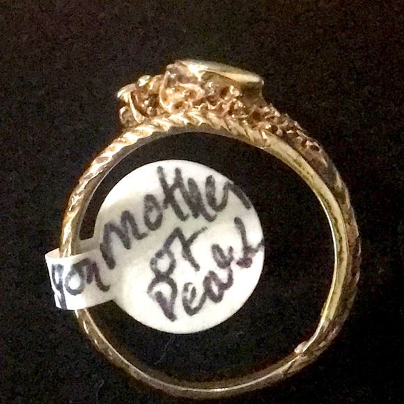 Vintage Copper Collectible Mother of Pearl Dragon - Picture 4 of 6